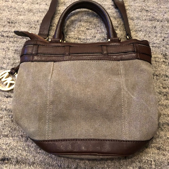 Michael Kors Marina Canvas Satchel - Picture 6 of 9